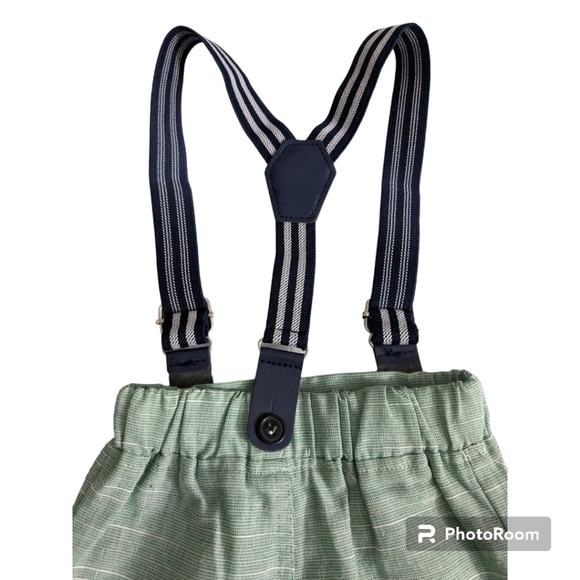 Baby Boy Suspender Pants. - Picture 9 of 9